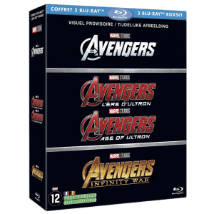 coffret intégrale avengers blu ray