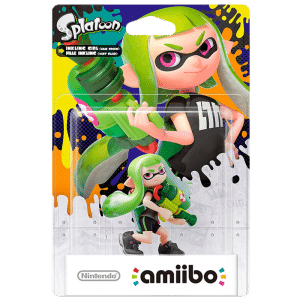 amiibo splatoon inkling fille vert