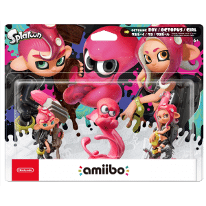 amiibo triple pack splatoon octoling