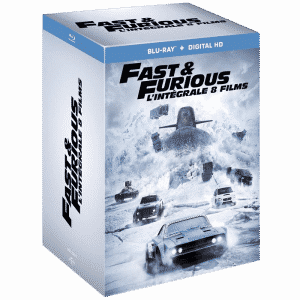 fast and furious intégrale blu ray 8 films