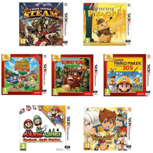 pack 7 jeux 3DS