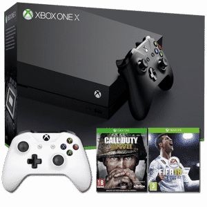 xbox one x fifa 18 cod ww2 2 manettes v1