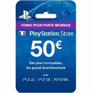 Carte PSN Plus 50 euros