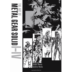 Coffret double Artbook the art of MGS I-IV