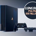 SLIDER concours ps4 pro 2 To édition limitée 500 Millions SITE v2