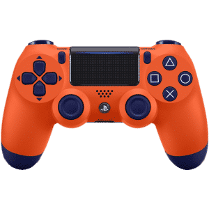 manette ps4 sunset orange
