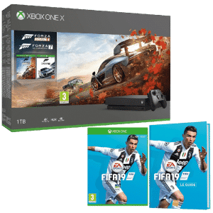 pack xbox one X forza horizon 4 motorsport fifa 19