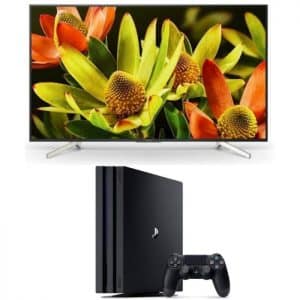 TV 4K Sony KD60XF8305BAEP (152 cm) + PS4 PRO