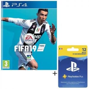 abonnement psn 12 mois + fifa 19