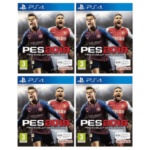 pack 4 jeux pes 2019