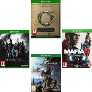 pack-4-jeux-xbox-one-mhw-re-6-mafia-3-elder-scrolls-online
