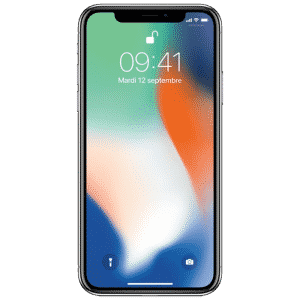 APPLE IPHONE X 64 GO ARGENT