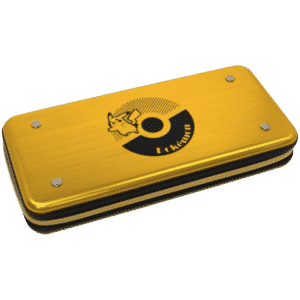 Etui doré Nintendo Switch Pikachu en aluminium