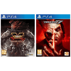 Pack 2 jeux PS4 Street Fighter 5 Edition Arcade Tekken 7