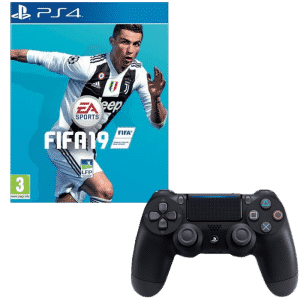 manette ps4 noire fifa 19