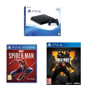 pack ps4 slim spider man black ops 4