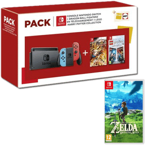 pack switch neon dragon ball fighterz zelda botw lego harry potter collection