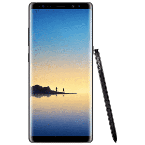 samsung note 8 Noir