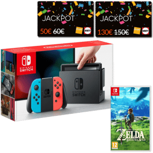 switch zelda botw carte cadeau fnac jackpot