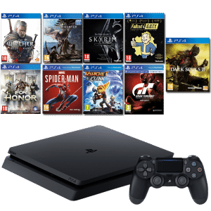 PS4 Slim 9 jeux fnac