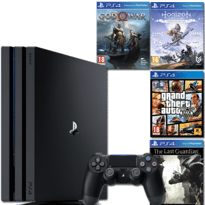 ps4 pro last guardian god of war horizon zero dawn gta 5