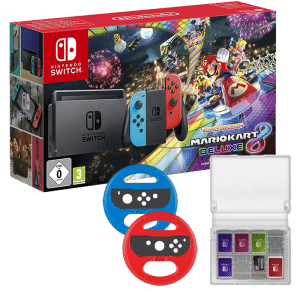 switch mario kart 8 2 volants étui copie