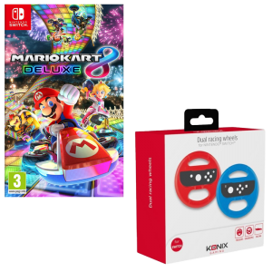visuel produit mario kart 8 deluxe + 2 volants
