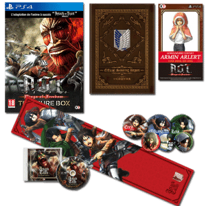 Attaque des Titans Edition Collector wings of freedom PS4