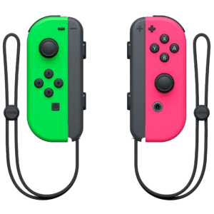 JOY-CON SPLATOON 2 VERT ET ROSE