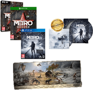 metro exodus vinyle poster micromania V2