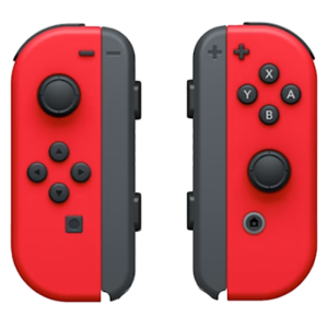 joy con rouges en exclu store nintendo visuel produit