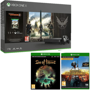 pack-xbox-one-x-the-division-2-pubg sea of thieves