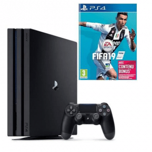 PS4 Pro avec fifa 19 promo cdiscount