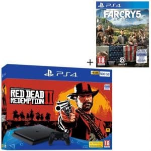 ps4 slim red dead far cry 5