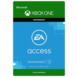 EA ACCESS 12 MOIS SUR XBOX ONE