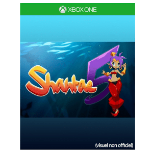 jaquette non officielle shantae 5 xbox one