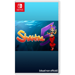 jaquette non officielle switch shantae 5