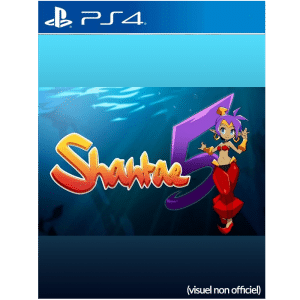 jaquette shantae 5 non offiicelle ps4