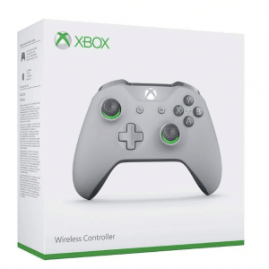 manette xbox one grise verte