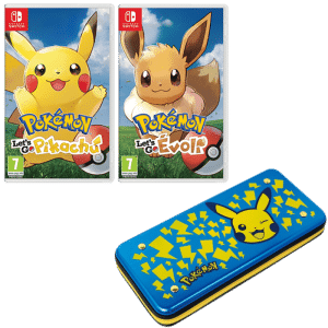 pokemon let's go pikachu evoli sacoche