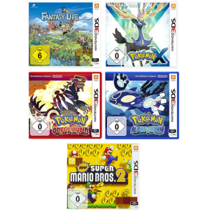 5 jeux 3DS amazon DE 16 05 19