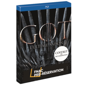 GAME OF THRONES SAISON 8 COFFRET BLU-RAY DE PRÉ-RÉSERVATION (EXCLU FNAC) jaquette officielle