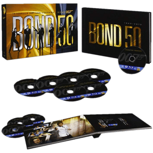 James Bond intégrale 50e anniversaire blu ray