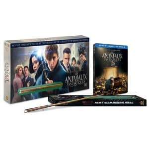 Les Animaux Fantastiques - Blu Ray 3D + baguette magique collector produit