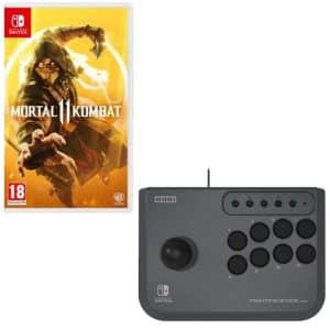 Mortal Kombat 11 sur Switch + Stick Arcade Hori Fighting Mini