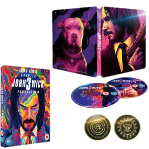 john wick parabellum blu ray 4k steelbook zavvi