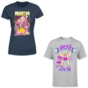 t shirt rick et morty pas cher