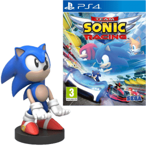 team sonic racing cable guy sonic figurine porte manette ps4
