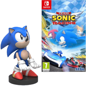 team sonic racing cable guy sonic figurine porte manette switch