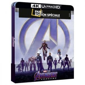 AVENGERS ENDGAME BLU-RAY 4K 2D STEELBOOK EXCLU FNAC jaquette officielle
